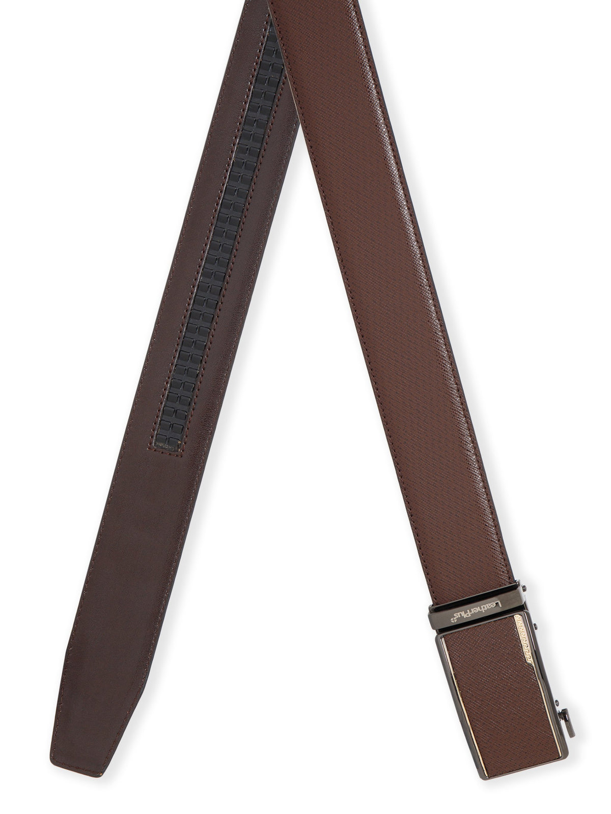 Contemporary Autolock Leather Belt