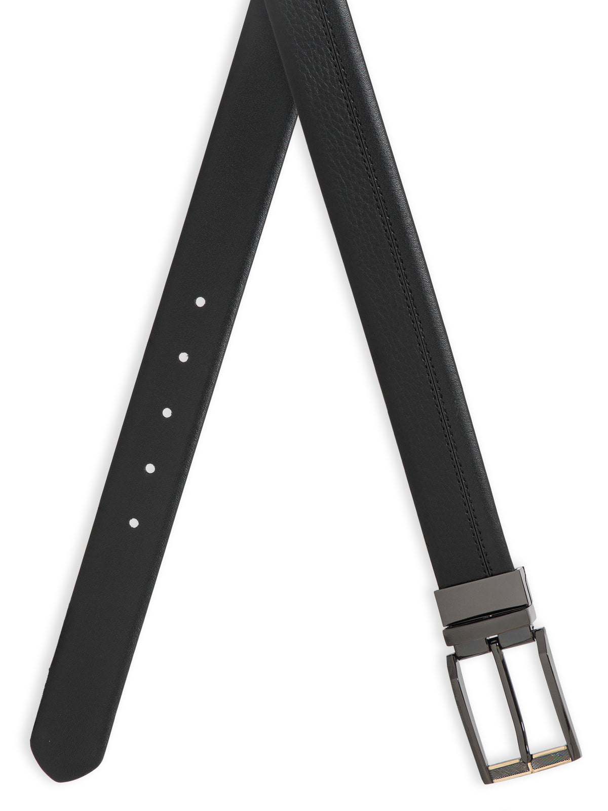 Signature Reversible Leather Belt