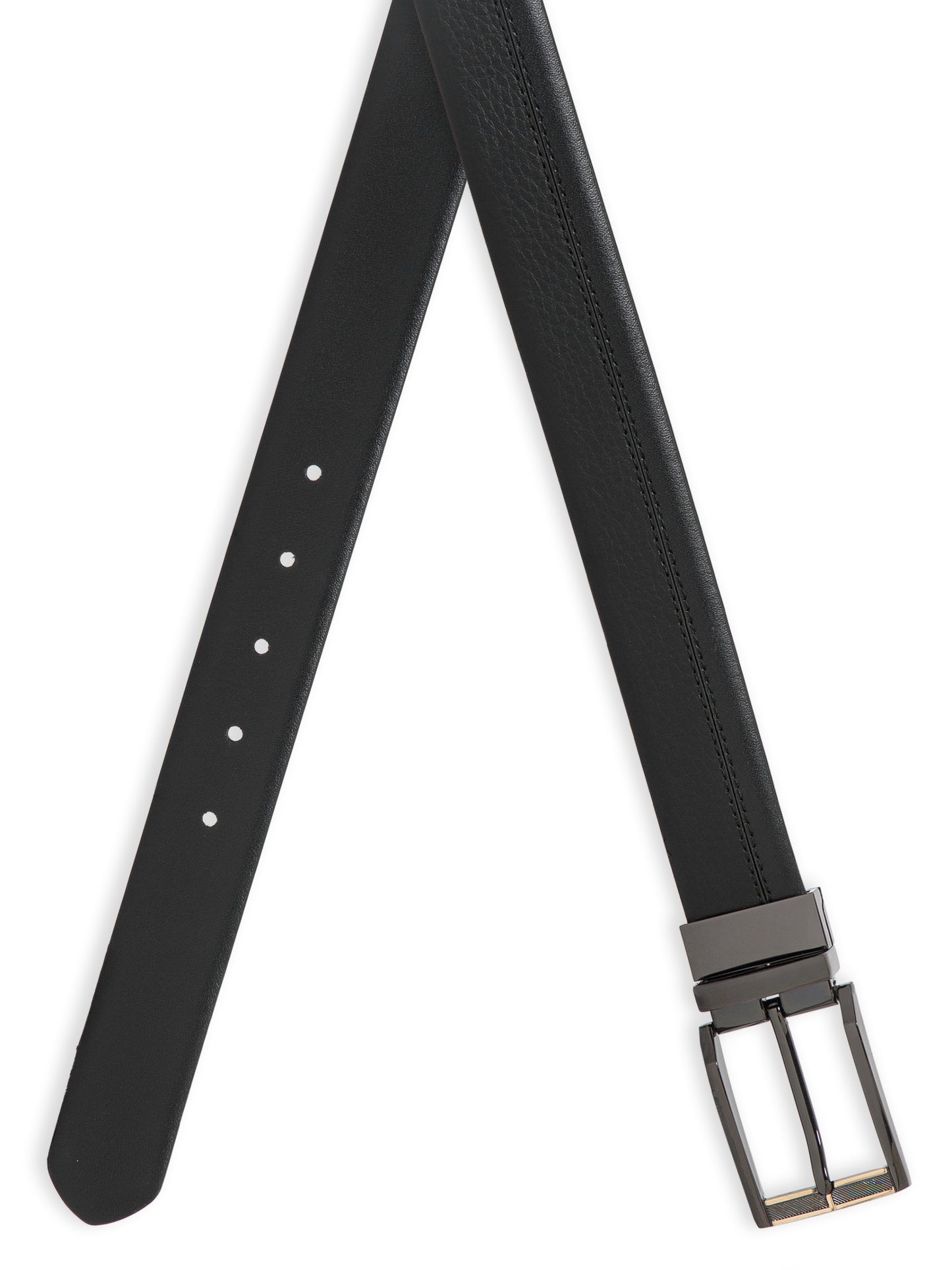Men Reversible Belt RB-179 Black