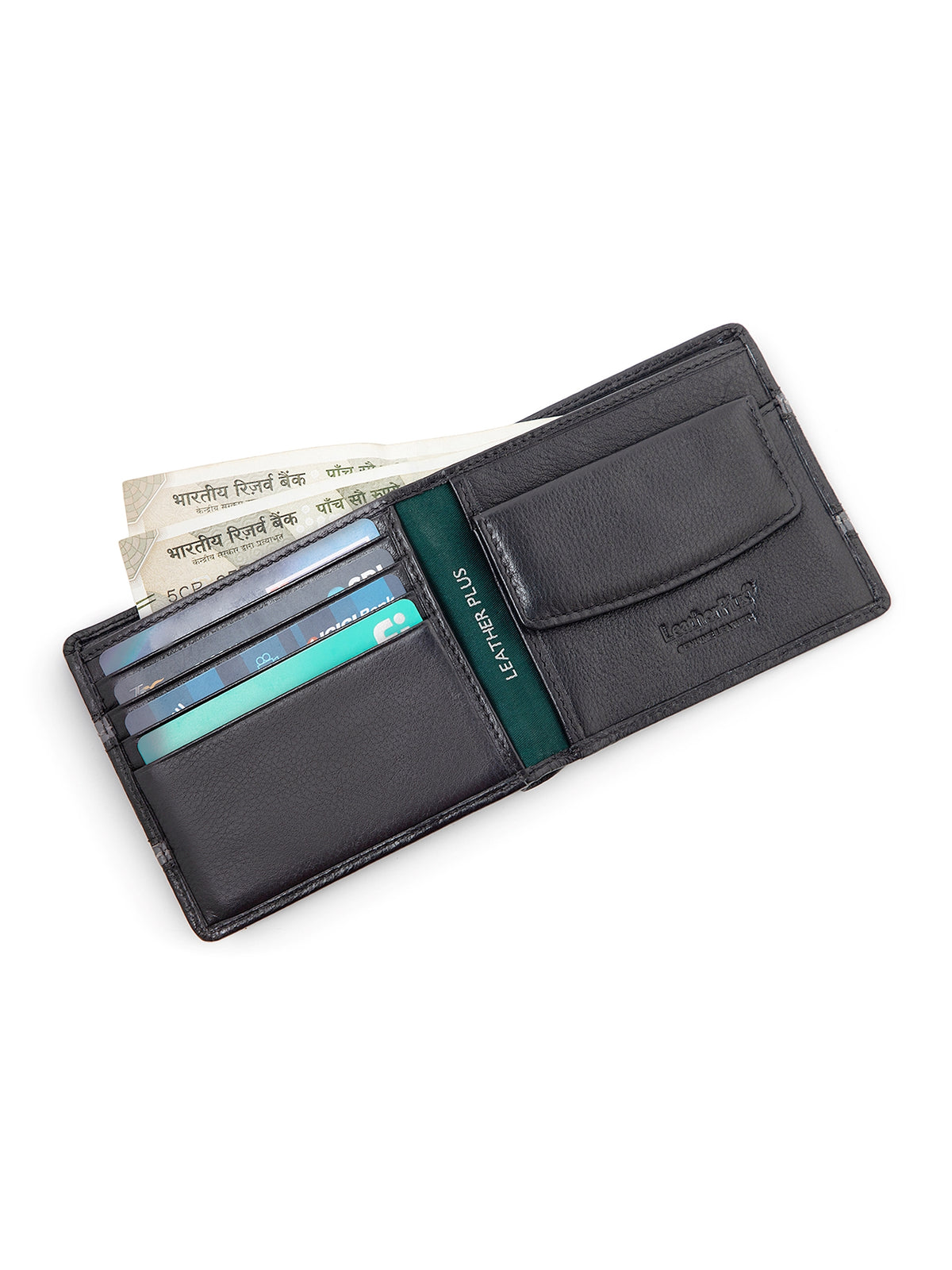 Canvas Leather Wallet