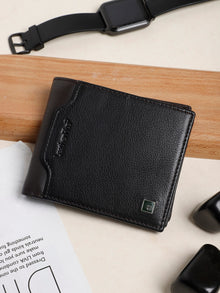Textured Leather Wallet