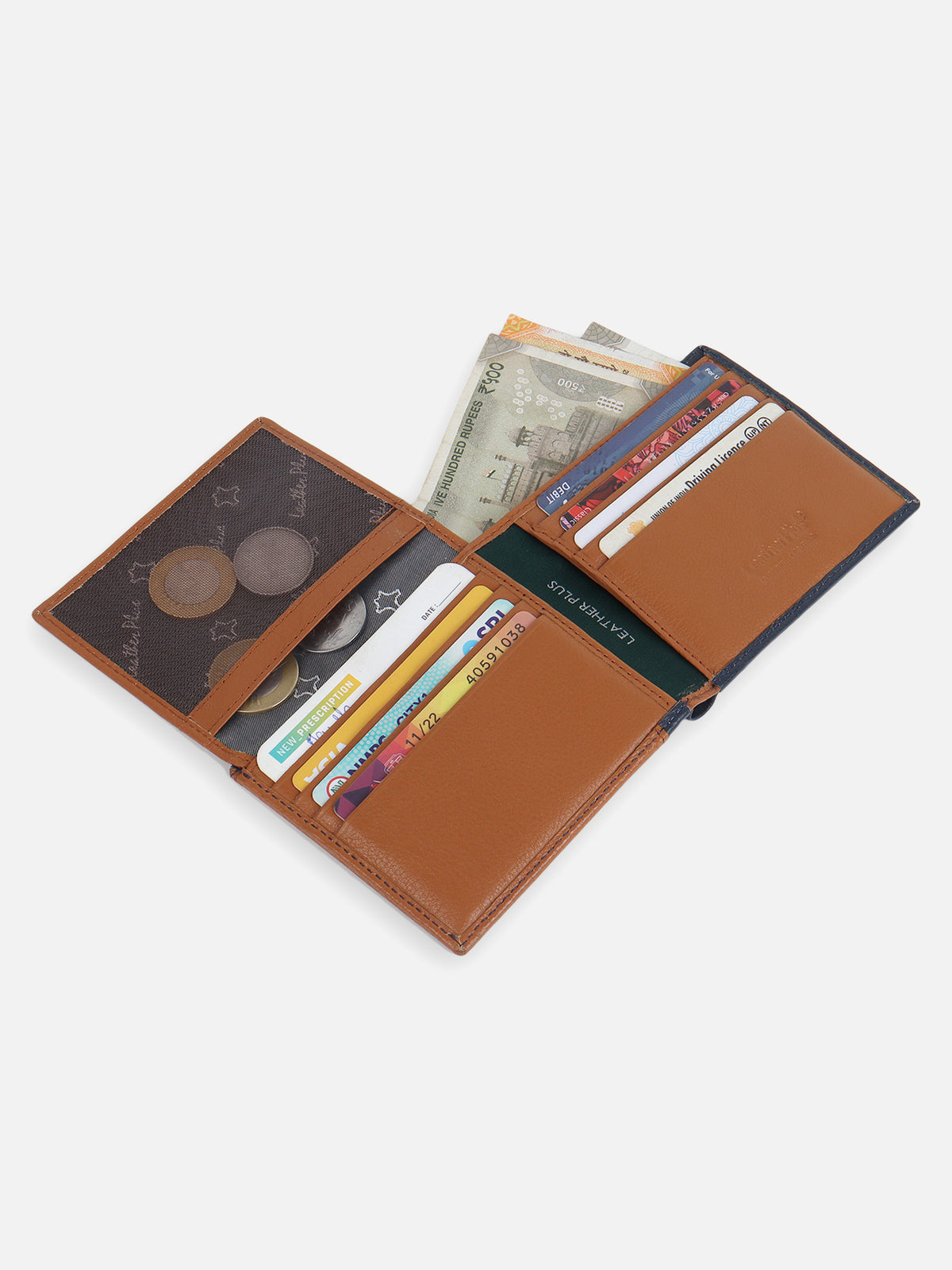 Textured Leather Wallet