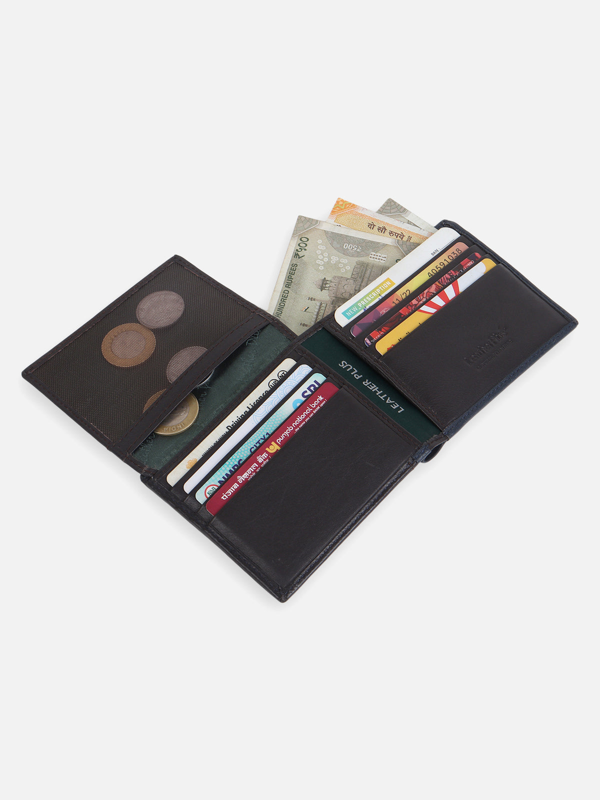Textured Leather Wallet