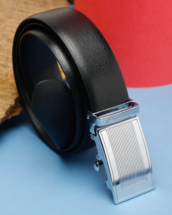 Polished Autolock Leather Belt