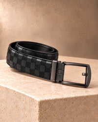 Refined Autolock Leather Man's Belt