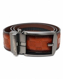 Refined Autolock Leather Man's Belt
