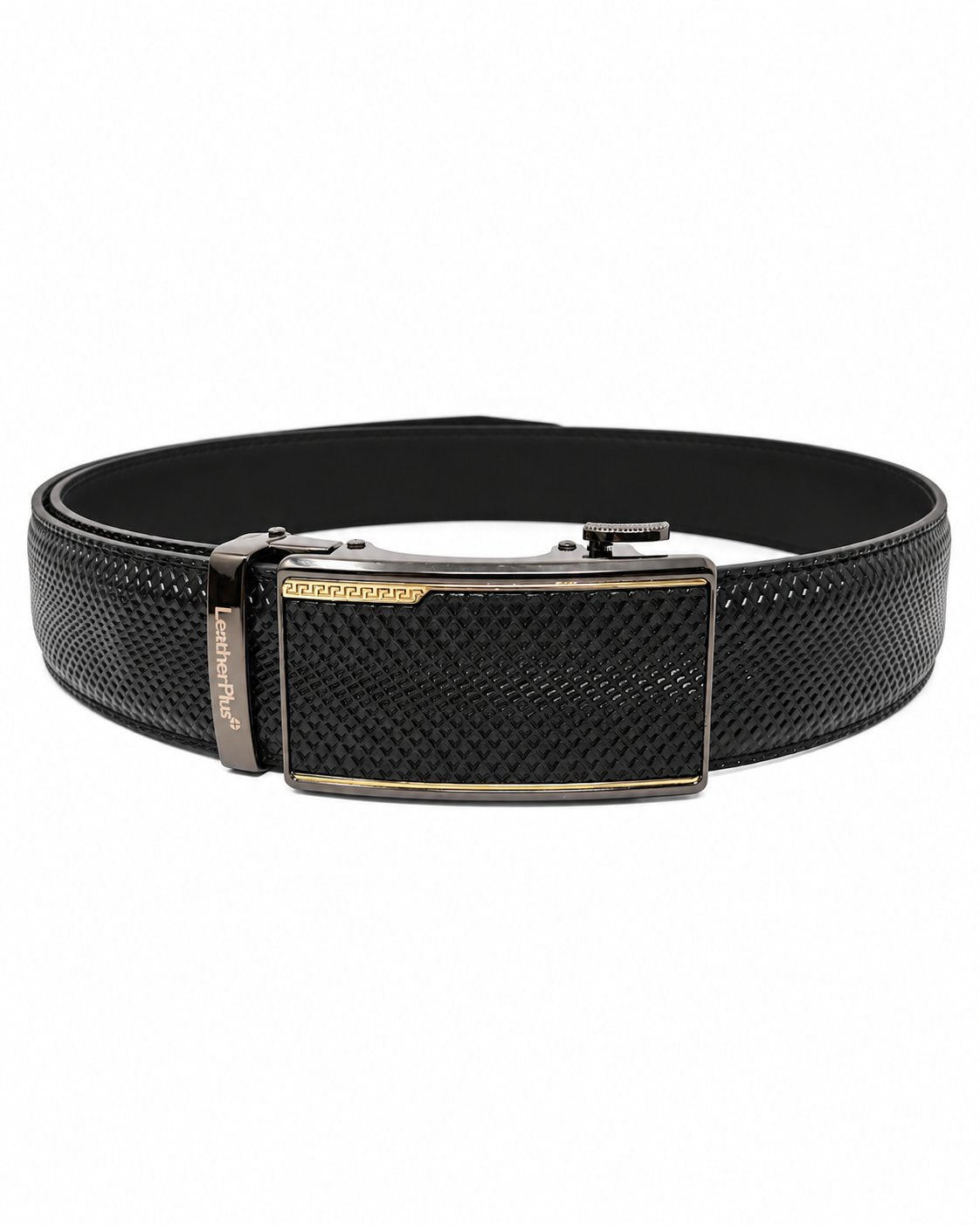 Plus Size Classic Autolock Leather Man's Belt