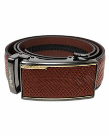Plus Size Classic Autolock Leather Man's Belt