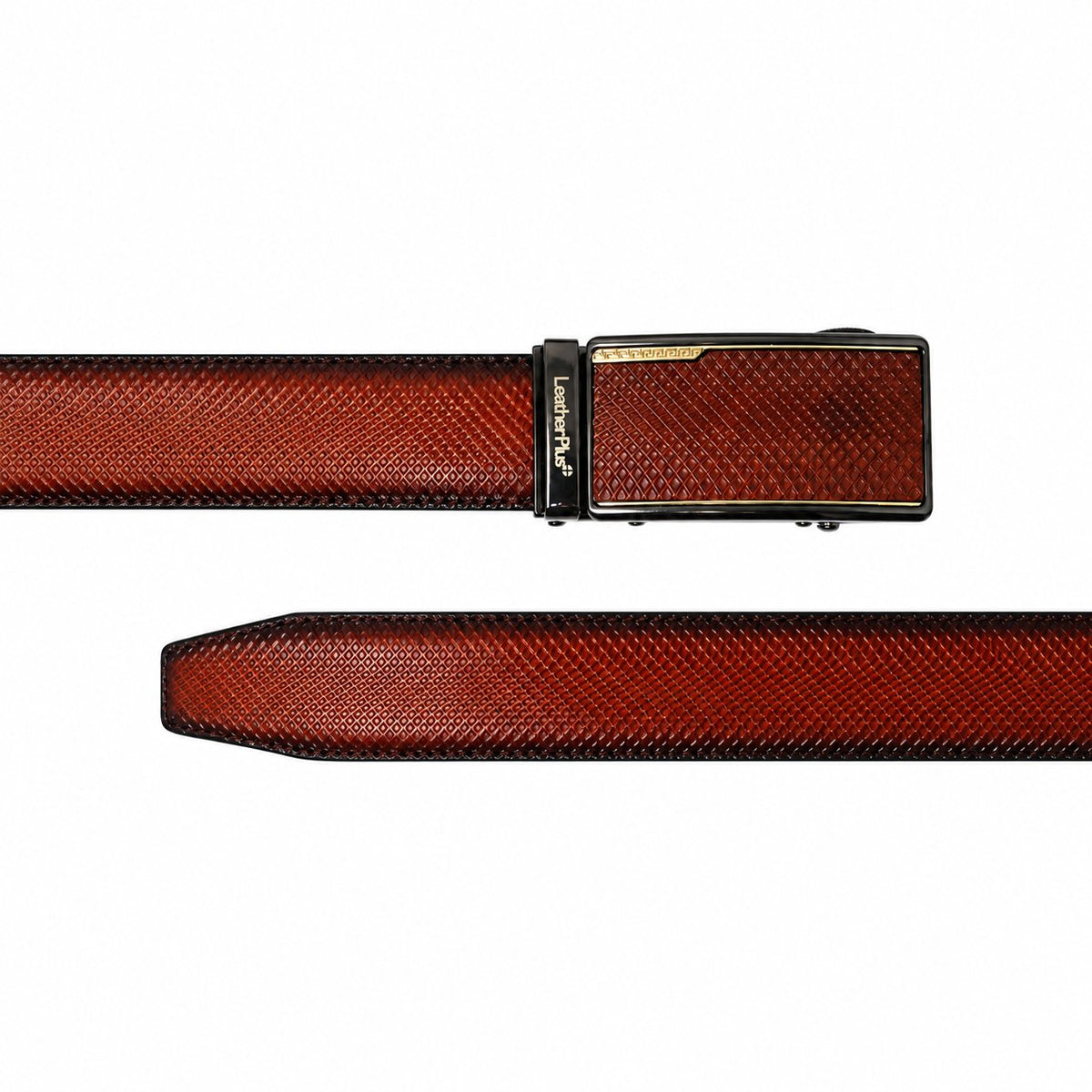 Plus Size Classic Autolock Leather Man's Belt