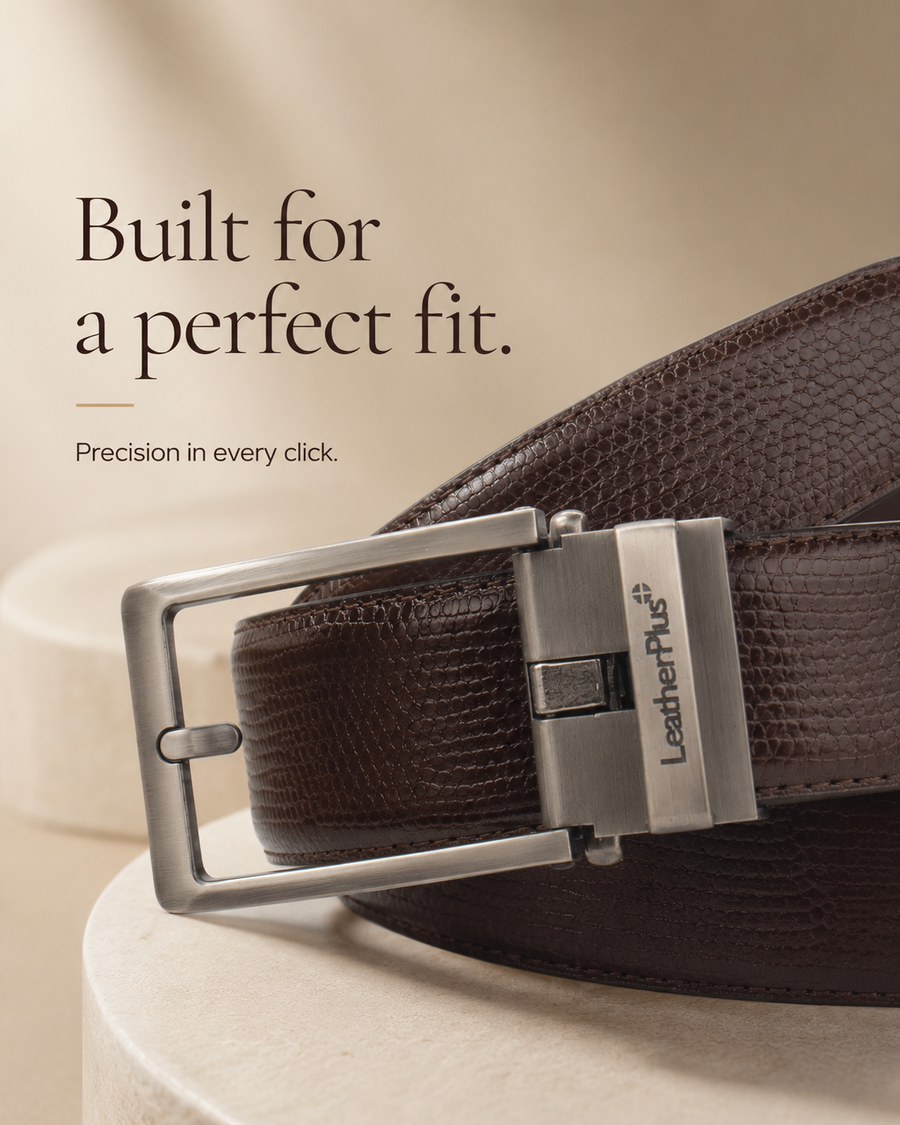 AutoLock Men Leather Belts