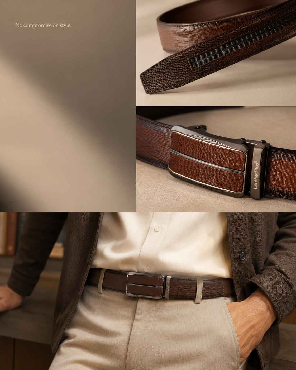 Plus size belts without compromise.