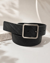 Diamond Crosshatch Embossed Belt