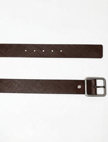 Diamond Crosshatch Embossed Belt