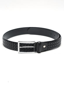 Basket Weave Crafted Leather Belt