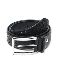 Basket Weave Crafted Leather Belt