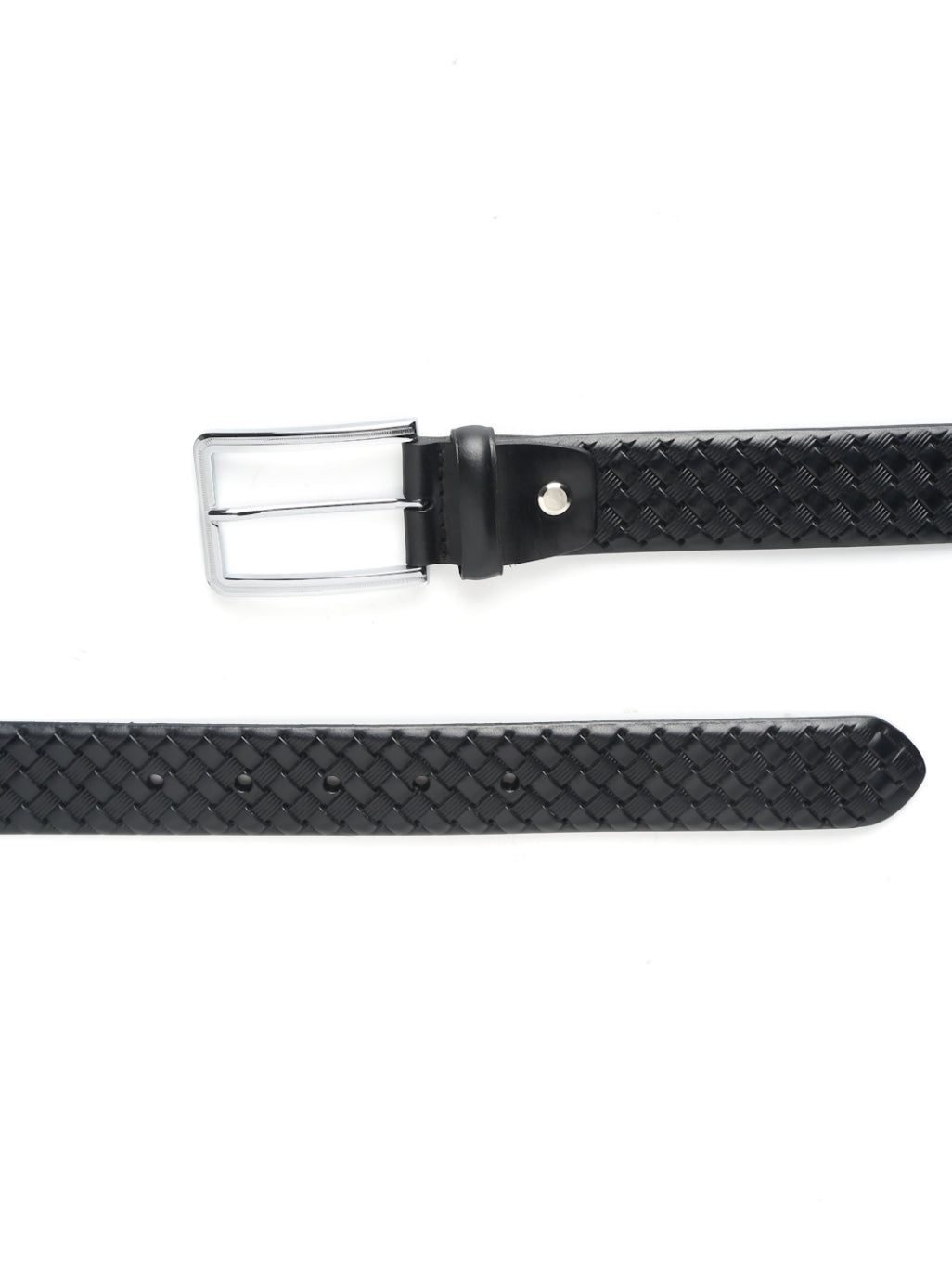 Basket Weave Crafted Leather Belt