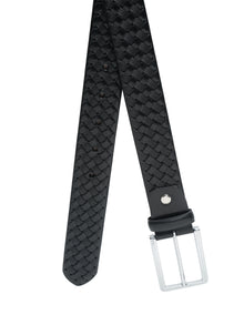 Basket Weave Crafted Leather Belt
