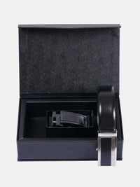 Gift Set Belt & Wallet GBAL-9106 Black