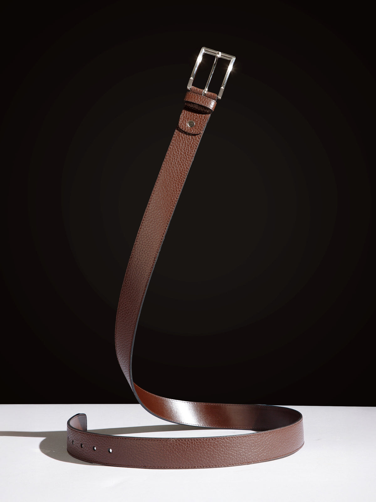 Men Casual Belt XLBS-027 Brown