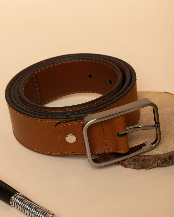 Textured Casual Leather Belt