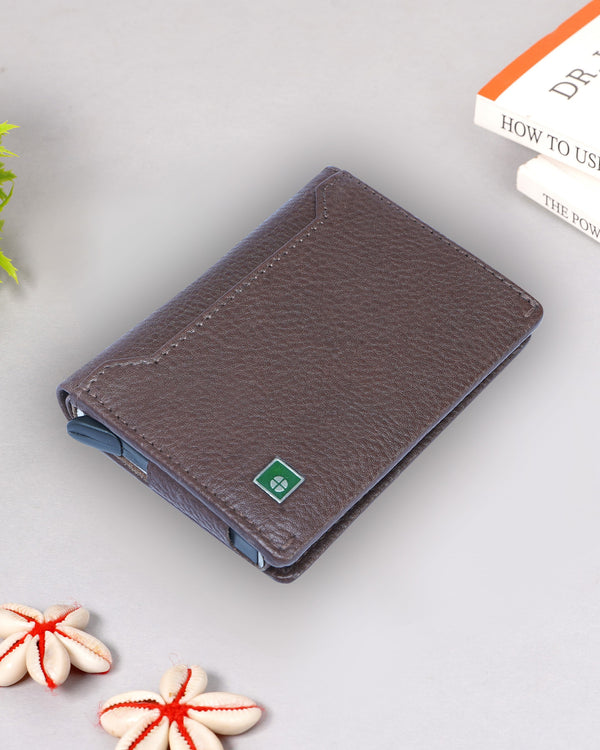 Slim Compact Leather Wallet
