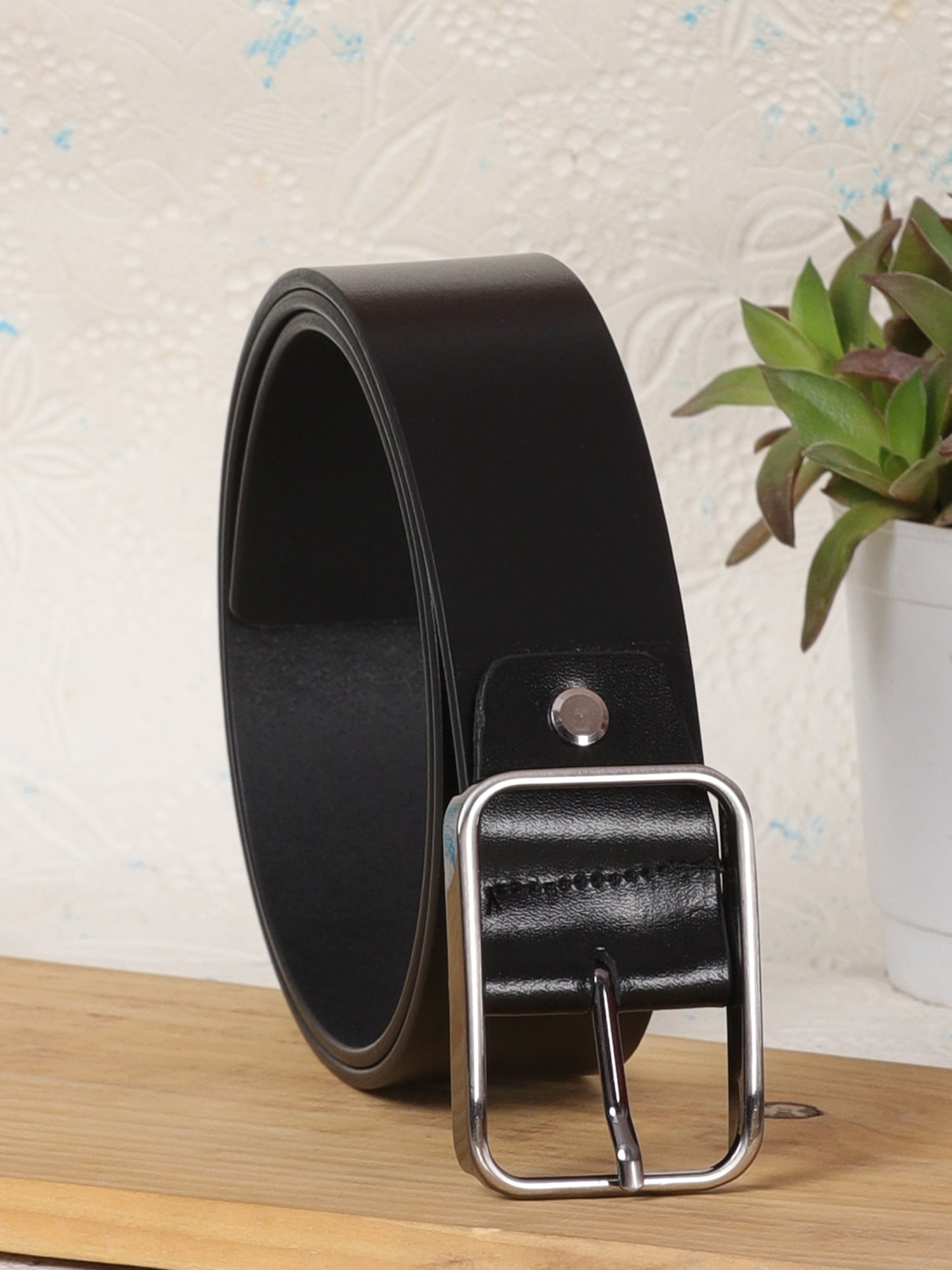 Men Casual Belt ST-021 Black