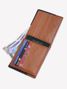 Two-Tone Executive Leather Wallet
