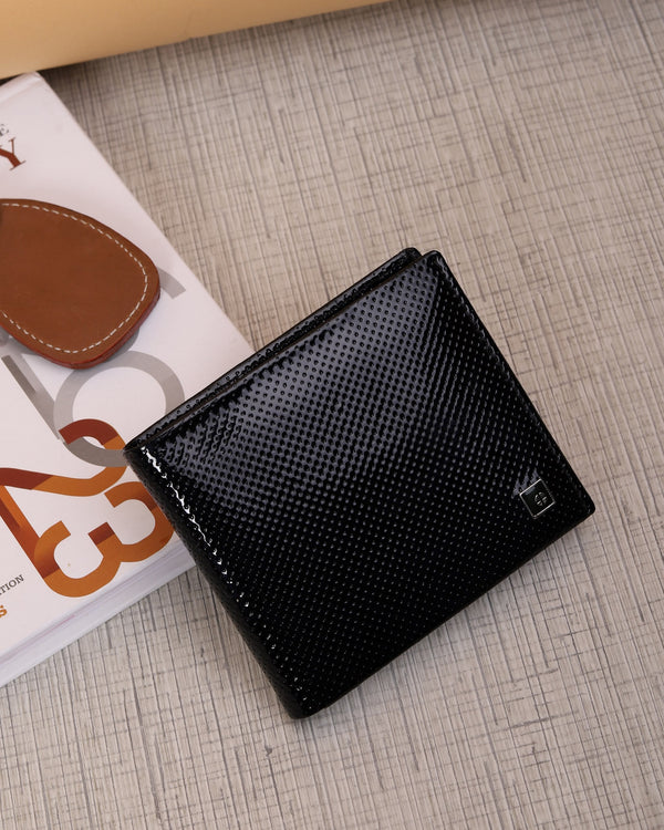Subtle-Sheen Leather Wallet