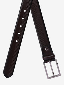 Herringbone Formal Leather Belt