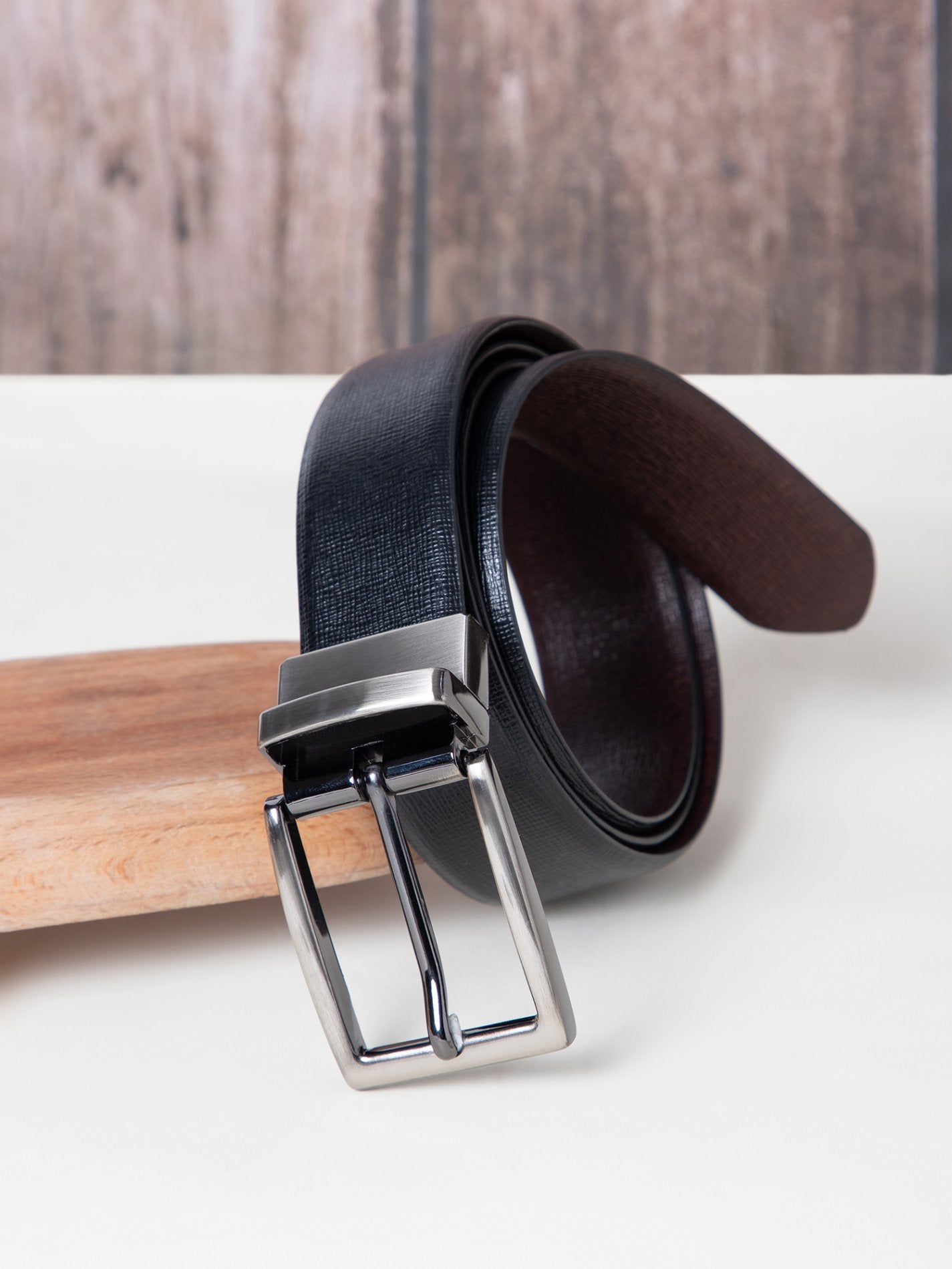 Men Reversible Belt RB-10001 BG