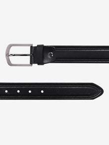 Center Groove Formal Leather Men