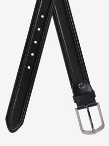 Center Groove Formal Leather Men