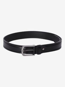 Center Groove Formal Leather Men