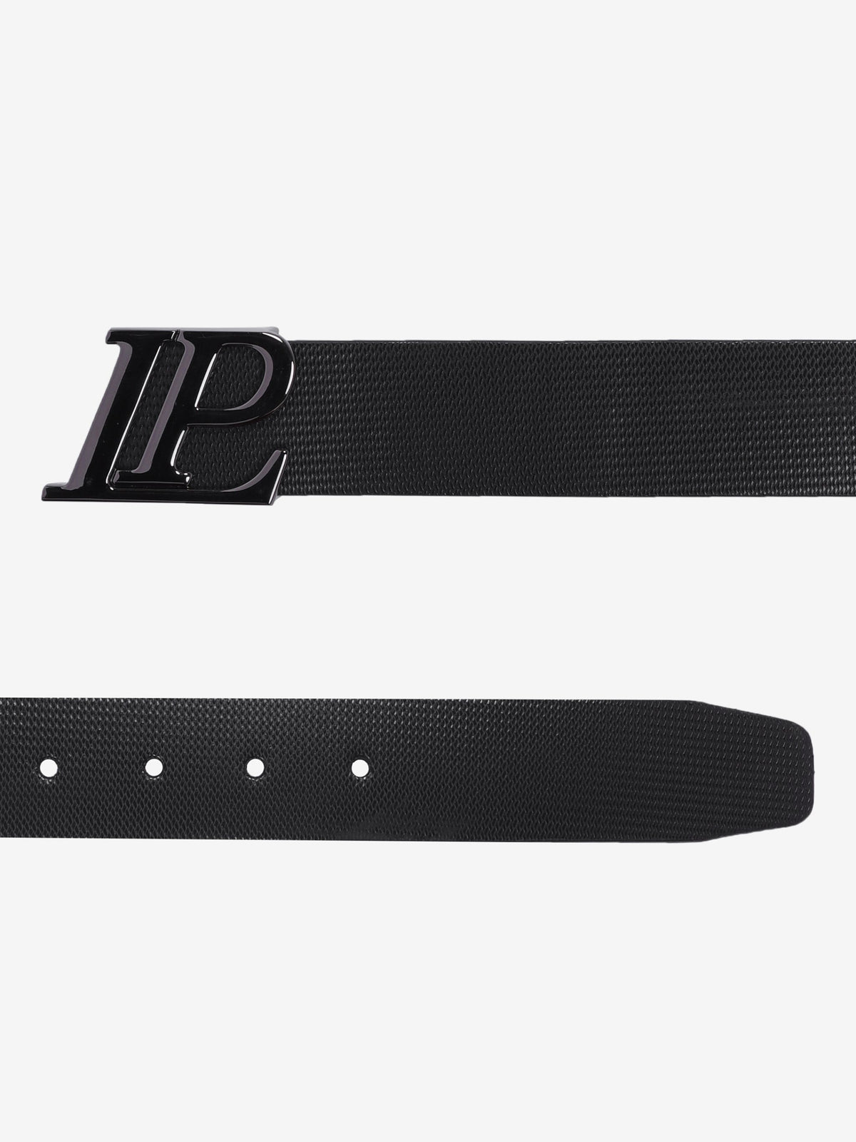 Micro Dot Embossed Casual  Leather Belt