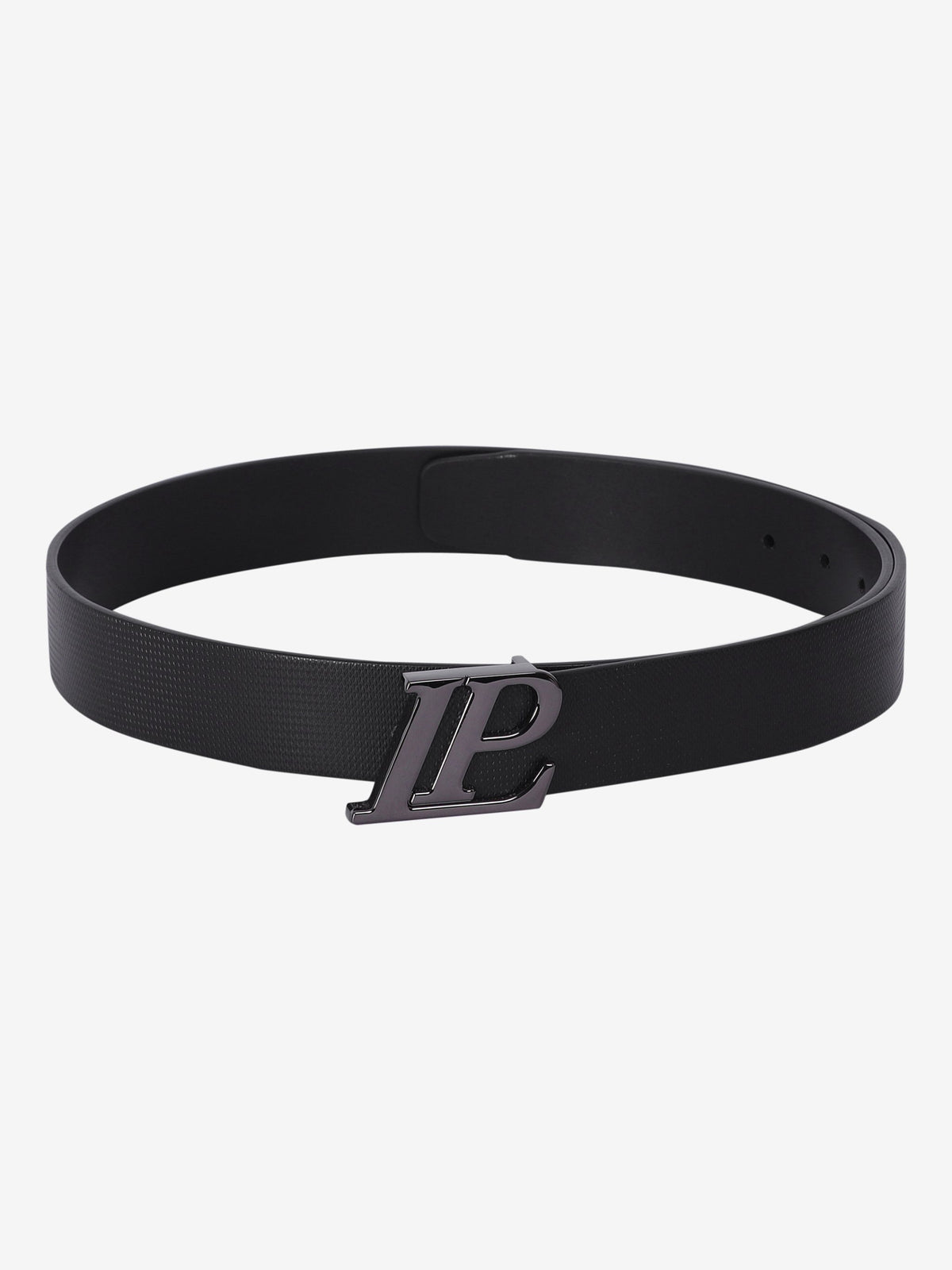Micro Dot Embossed Casual  Leather Belt