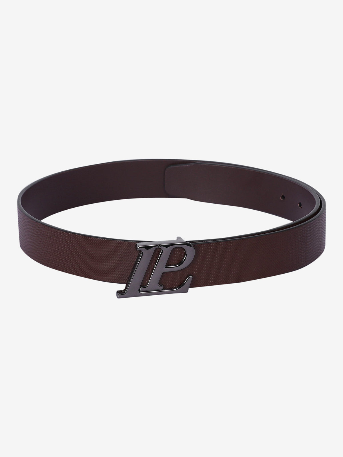 Micro Dot Embossed Casual  Leather Belt