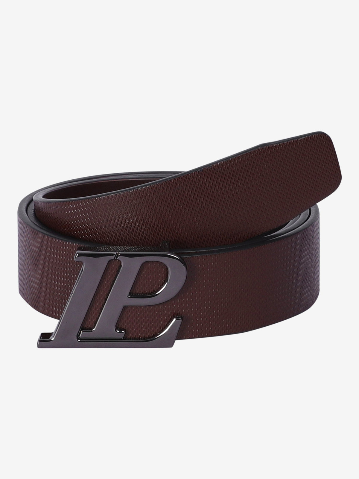 Micro Dot Embossed Casual  Leather Belt