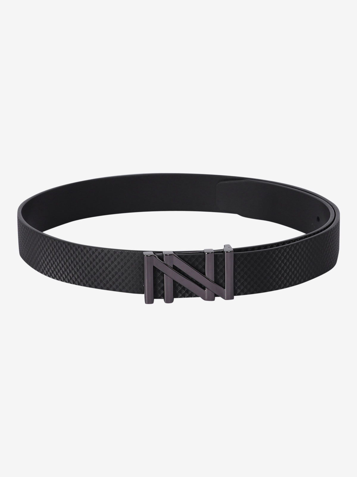 Diamond Texture Casual Leather Belt