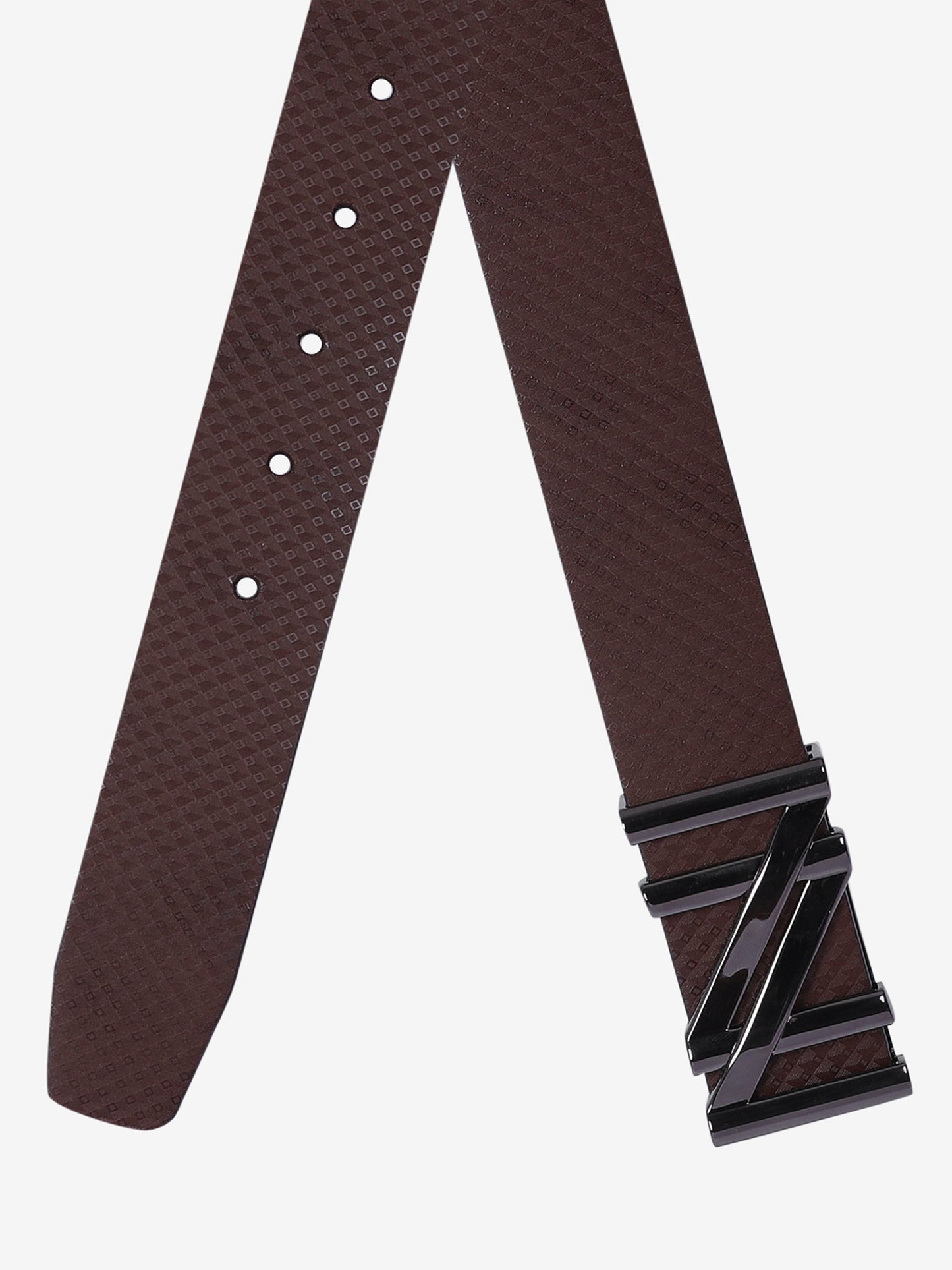 Men Casual Belt ST-5285 G Brown