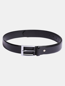 Signature Croc-Panel Belt & Wallet Gift Set
