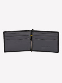 Croc-Embossed Leather Wallet