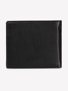 Dual-Texture Leather Wallet