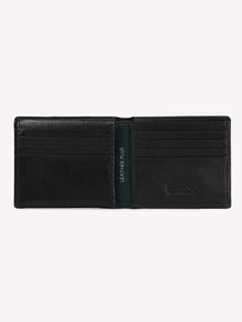 Dual-Texture Leather Wallet