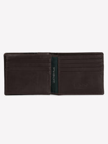 Dual-Texture Leather Wallet