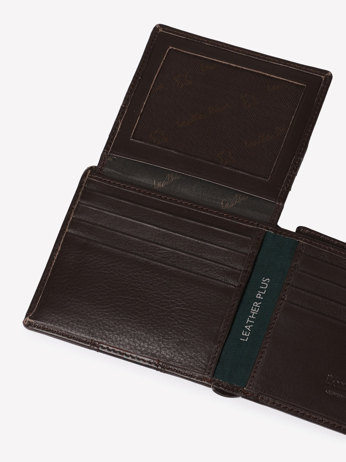 Dual-Texture Leather Wallet