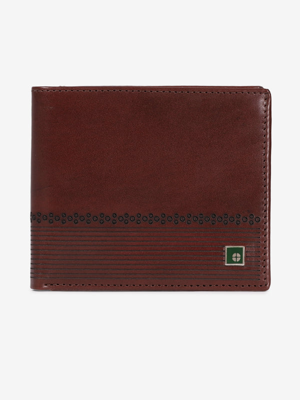 Intricate Men Wallet CR-7003 Brown
