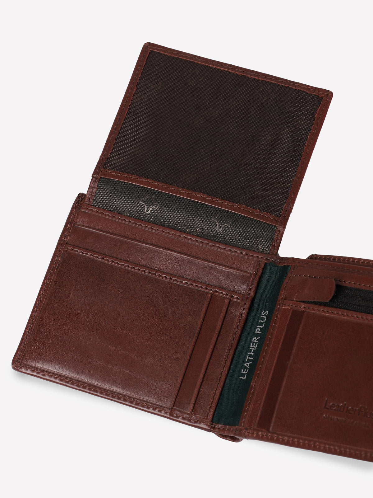 Intricate-Texture Leather Wallet