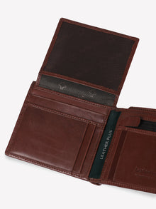 Intricate-Texture Leather Wallet