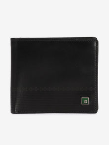 Intricate-Texture Leather Wallet