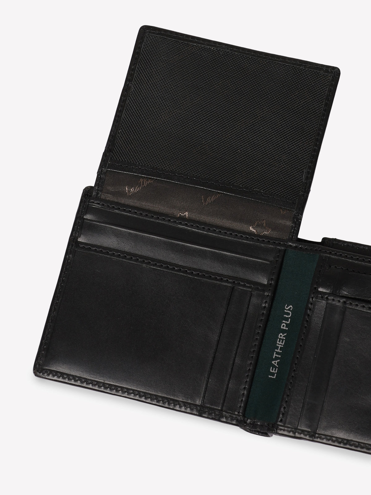 Intricate-Texture Leather Wallet